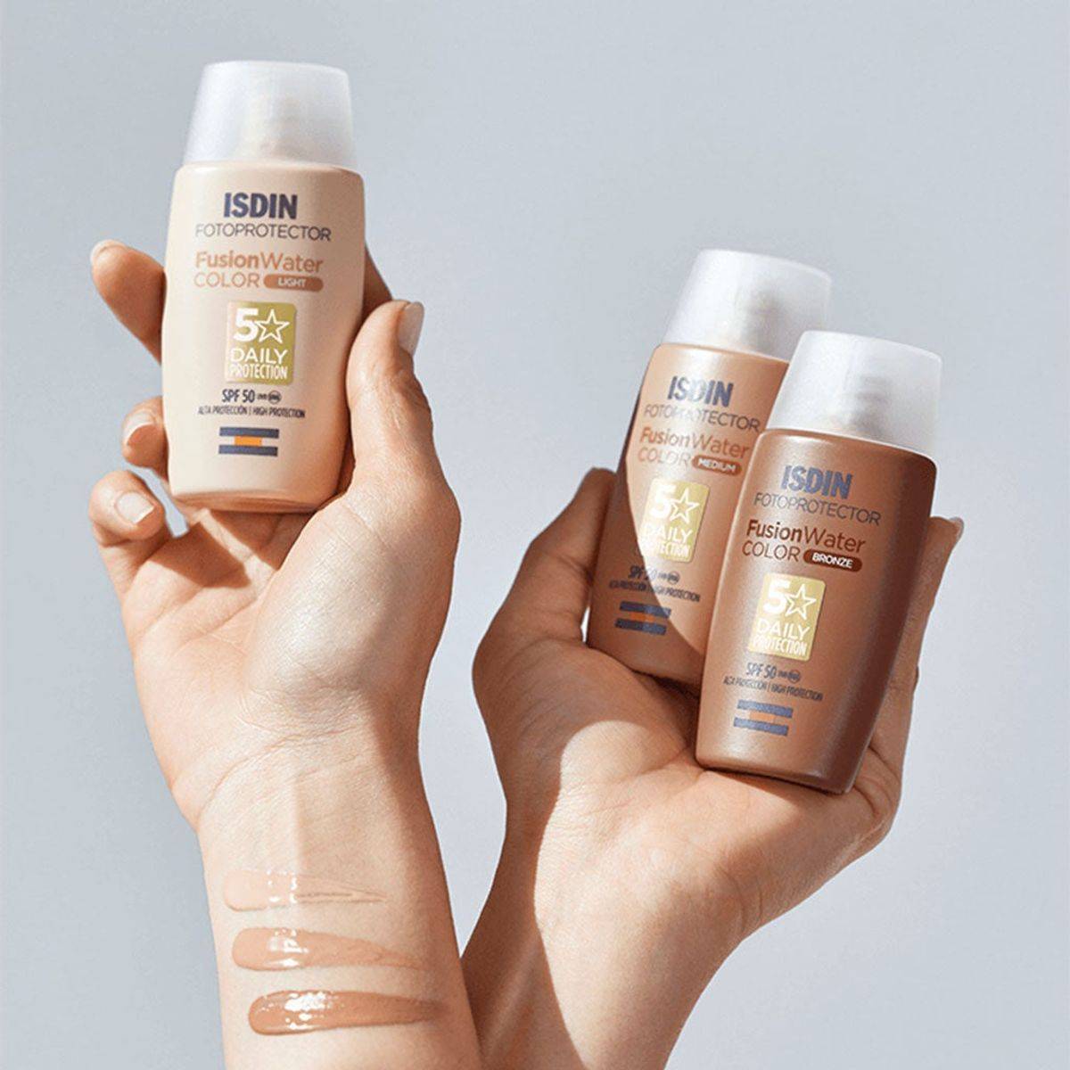 Isdin Fotoprotector Fusion Water Magic Color Medium SPF50 Fluid 50ml
