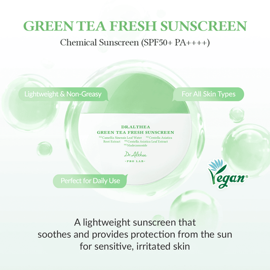 Dr. Althea Green Tea Fresh Sunscreen SPF50 45ml
