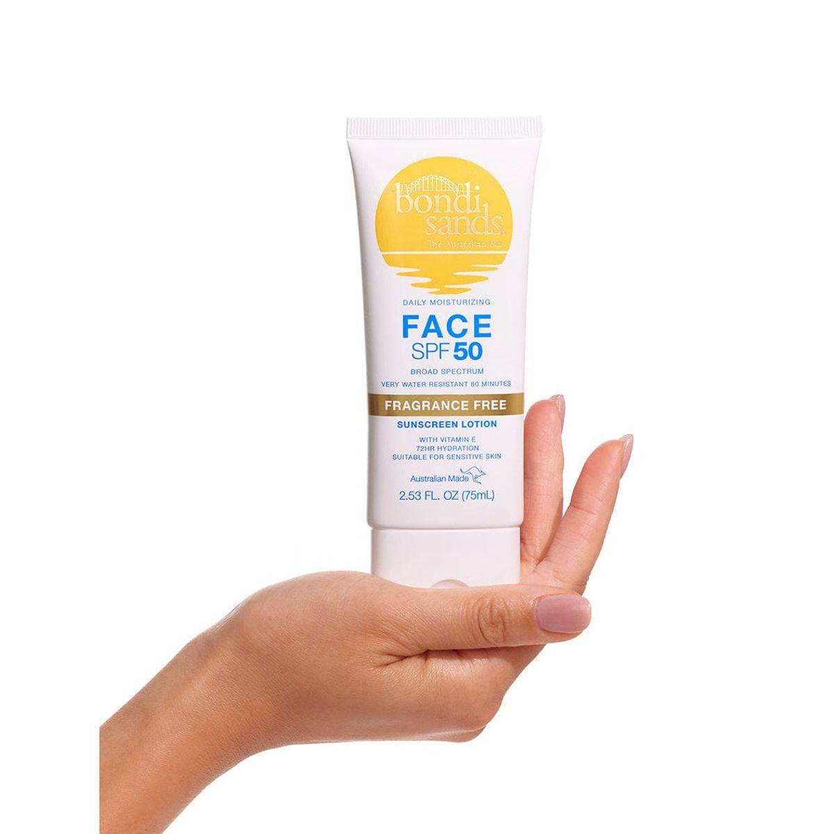 Bondi Sands Sunscreen Lotion SPF50+ Fragrance Free 150ml