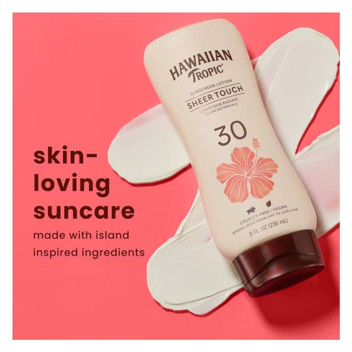 Hawaiian Tropic Sheer Touch Sunscreen Lotion SPF30 236ml