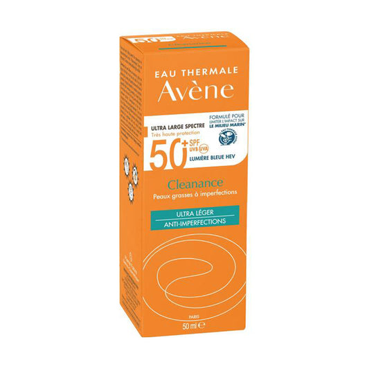 Avene Cleanance Sunscreen SPF50+ 50ml