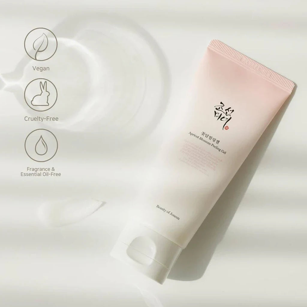 Beauty of Joseon Apricot Blossom Peeling Gel 100ml – Exfoliant Visage Coréen Doux