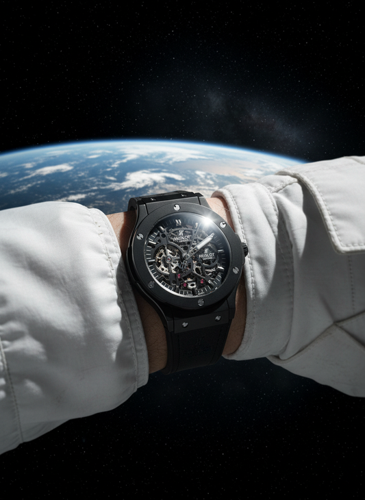 Hublot watch worn in space