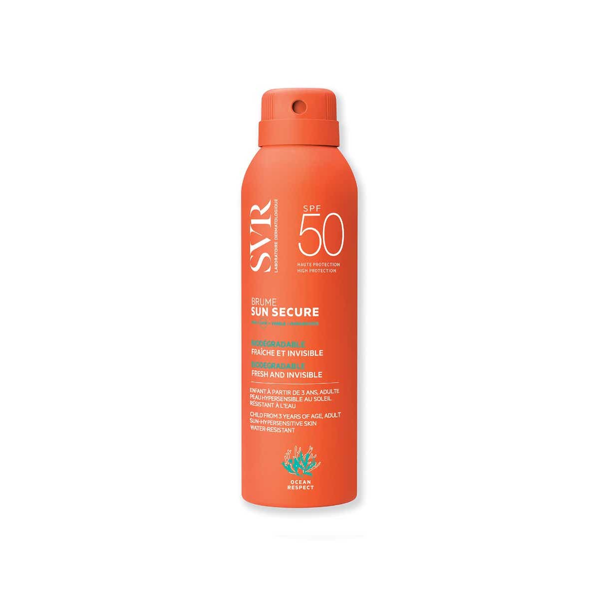 SVR Sun Secure Fresh and Invisible Spray Mist SPF50+ 200ml