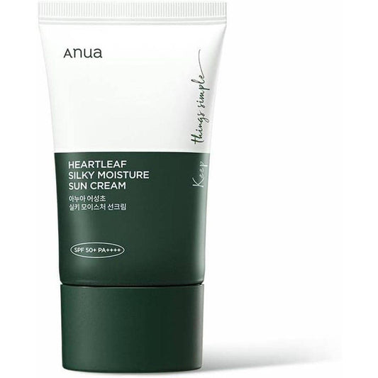 Anua Crème Solaire Hydratante Soyeuse Heartleaf SPF50+ 50ml