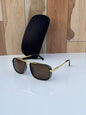 Suocchi gold brown sunglass