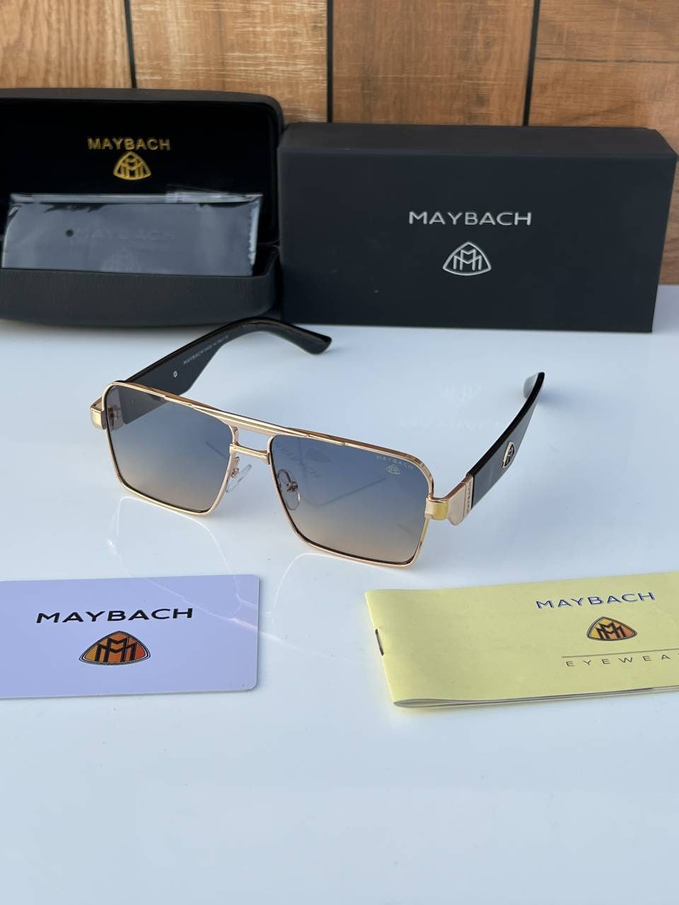 Maybach sea green sunglass