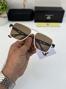 Maybach gold brown sunglass