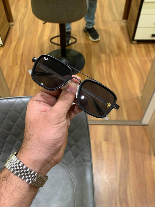 rayban 06 white black