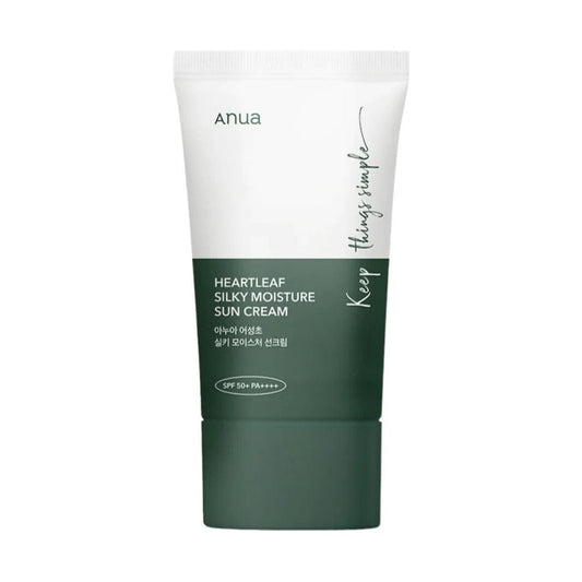 Anua Crème Solaire Hydratante Soyeuse Heartleaf SPF50+ 50ml