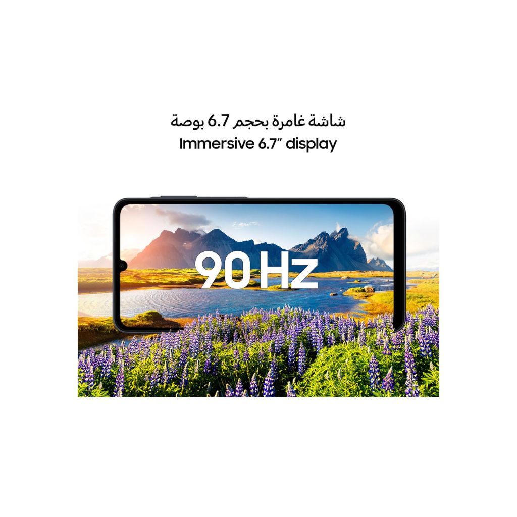 Samsung Galaxy A07 LTE, Android Smartphone, 64GB Storage, 4GB RAM, Black