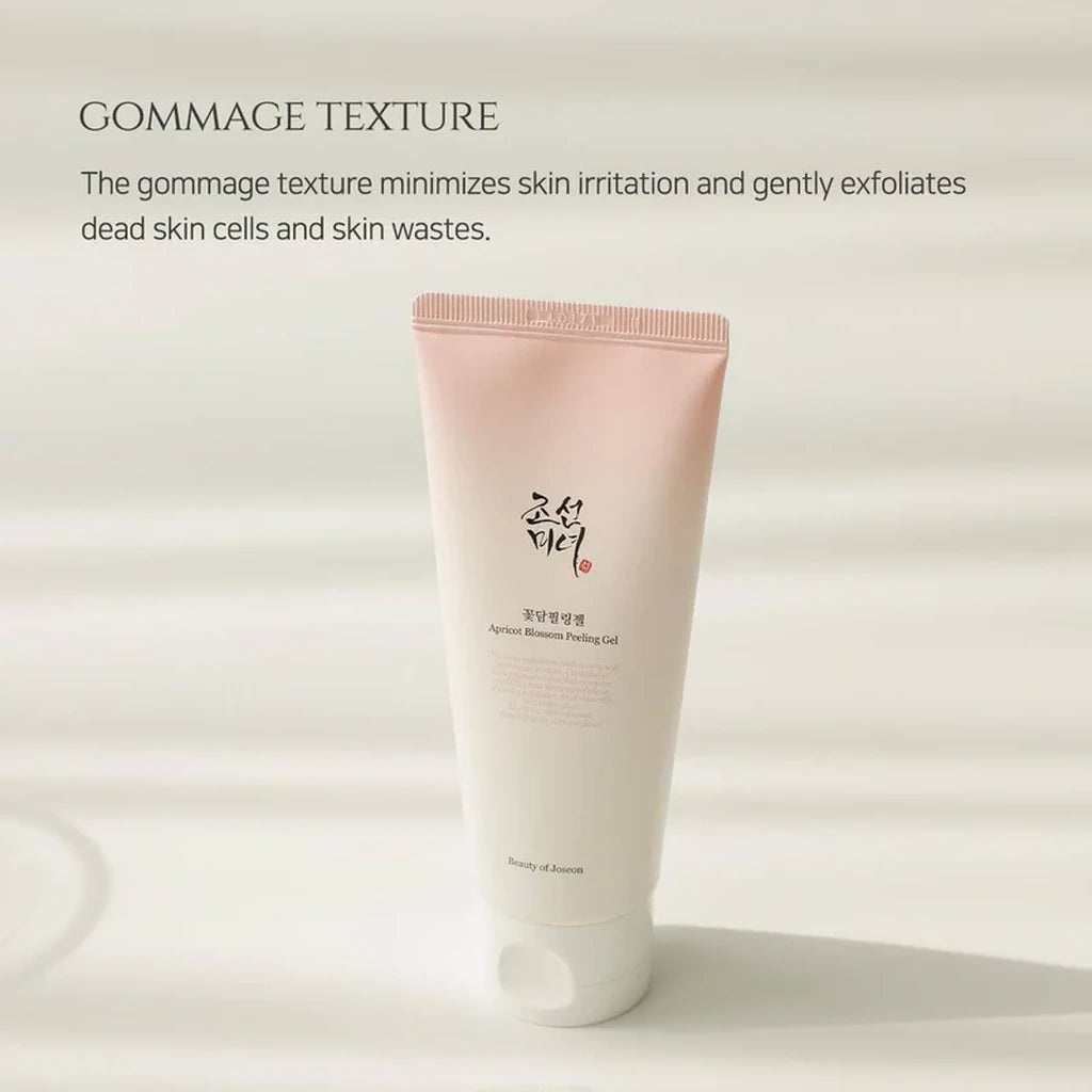 Beauty of Joseon Apricot Blossom Peeling Gel 100ml – Exfoliant Visage Coréen Doux