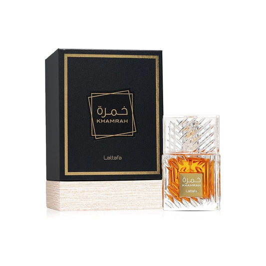 Lattafa Khamrah Eau de Parfum Unisex 100ml – Parfum Arabe Longue Tenue