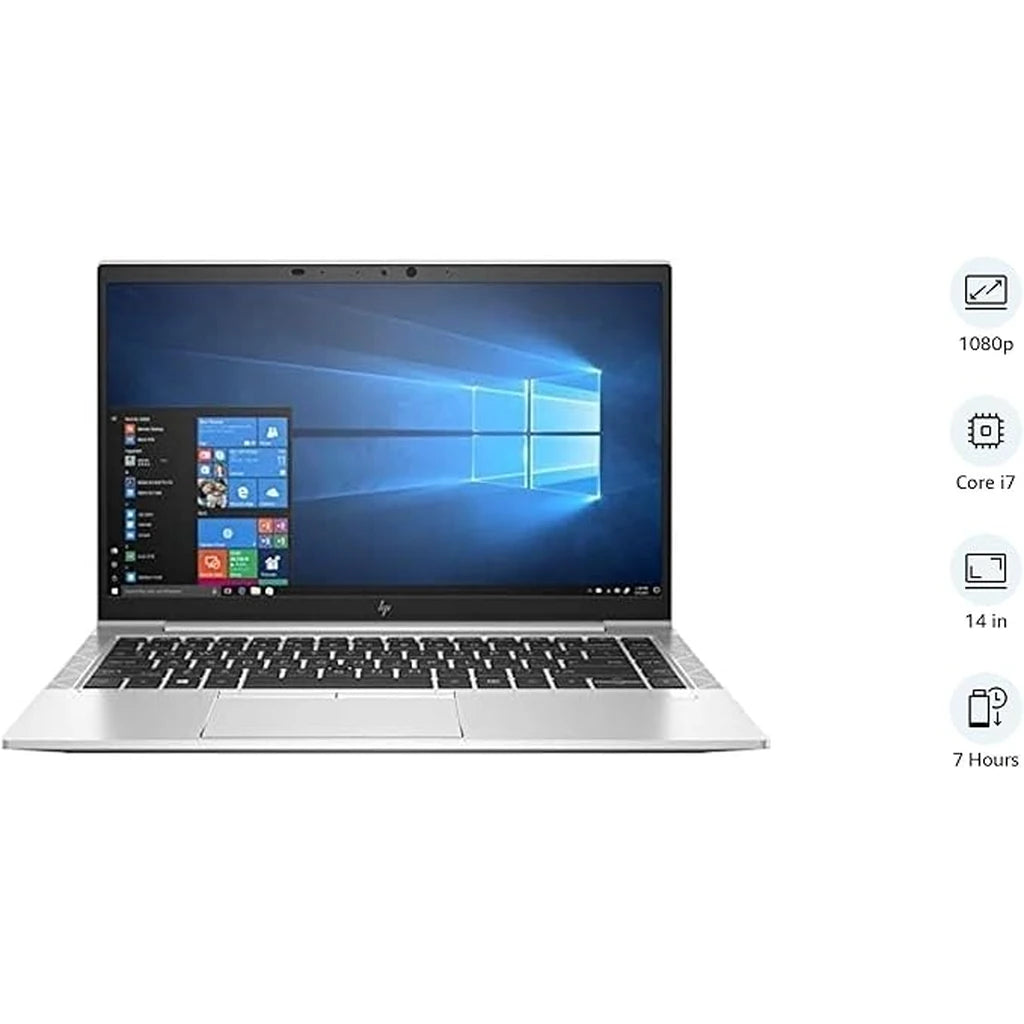 HP EliteBook 840 G7 Reconditionné – Core i7 10e Génération, 16Go RAM, SSD 512Go