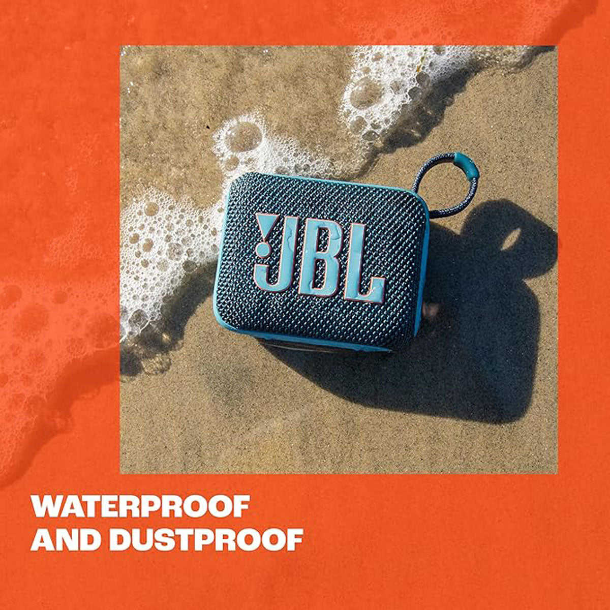 BL GO 4 – Ultra-Portable Bluetooth Speaker with AURACAST, Powerful Sound, 15H Playtime & Sleek Design, JBLGO4BLK, Black